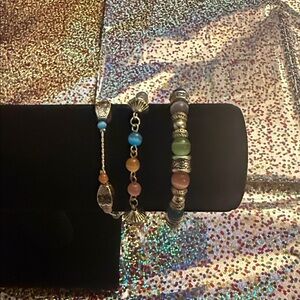 Colorful Beaded Bracelet Set